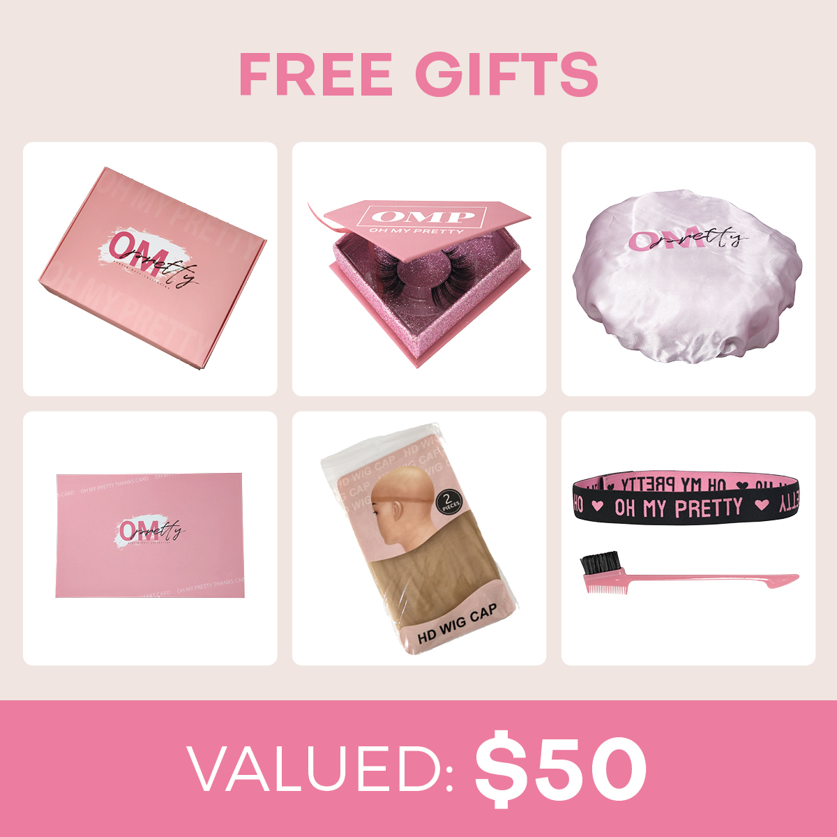 OhMyPretty Wear Go Kinky Straight Glueless 6x4 HD Lace Wig With Pre-plucked Edges