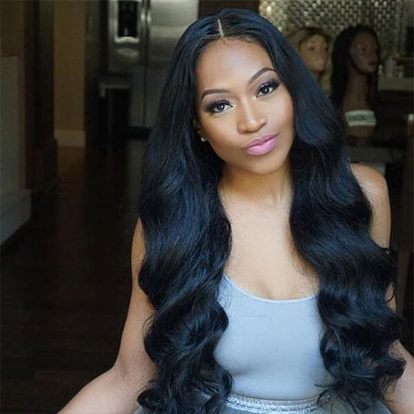 OhMyPretty Bleach Knots Glueless Body Wave Wear Go 6x4 HD Lace Wig With Pre-plucked Edges