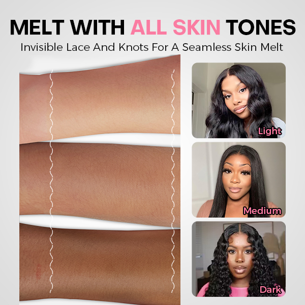 OhMyPretty Wear Go Kinky Straight Glueless 6x4 HD Lace Wig With Pre-plucked Edges