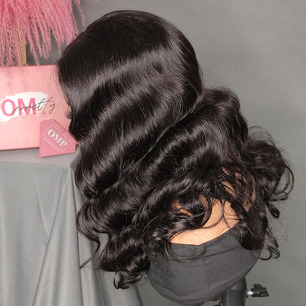 OhMyPretty Wear Go Glueless Ocean Wave 6x4 HD Lace Wig With Pre-plucked Edges