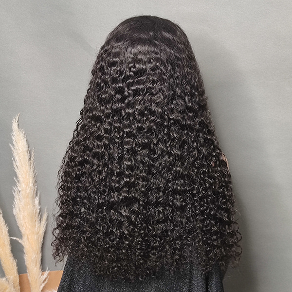 OhMyPretty Glueless Water Wave Wear Go 6X4 HD Lace Wig With Pre-plucked Edges